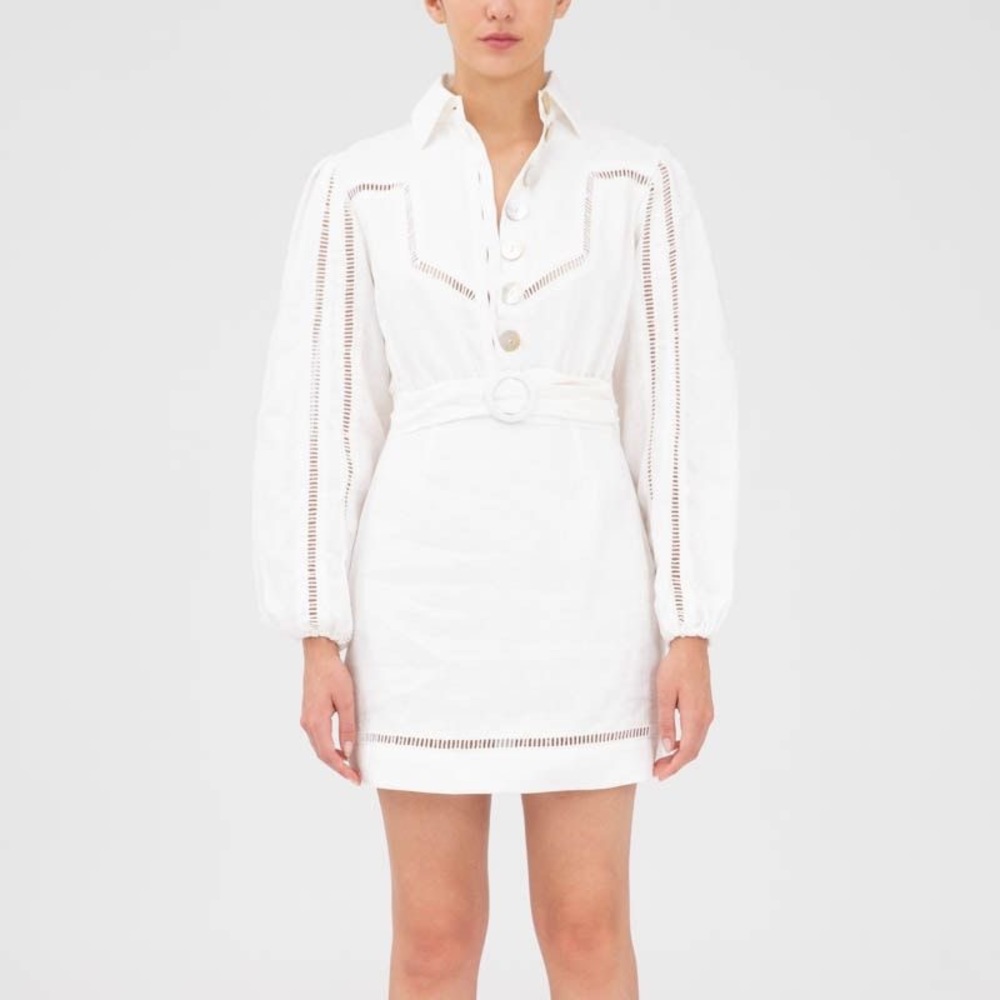 Linen! Keepsake Mini Composer Dress, 100% linen Australian designer dress